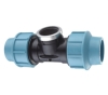 pp female tee compression fittings