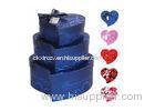 100% Recyclable Recycled Cardboard Gift Boxes , Customized Heart Shape Gift Box