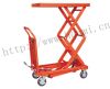 Hydraulic hand platform 350KG scissor lift table