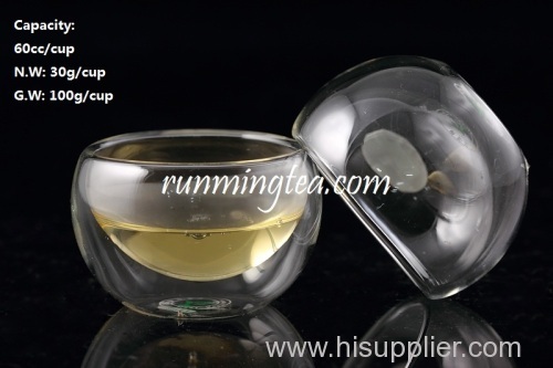 Borocilicate Double-walled Glass Cup