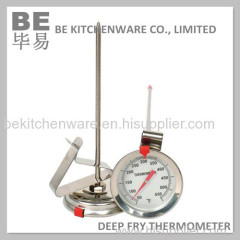 Stainless steel candy jelly deep fry thermometer