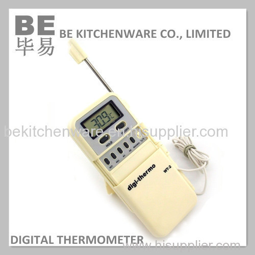 Digital indoor outdoor maximum and minimum thermometer