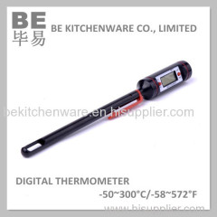 Food probe high range high accuracy digital thermometer