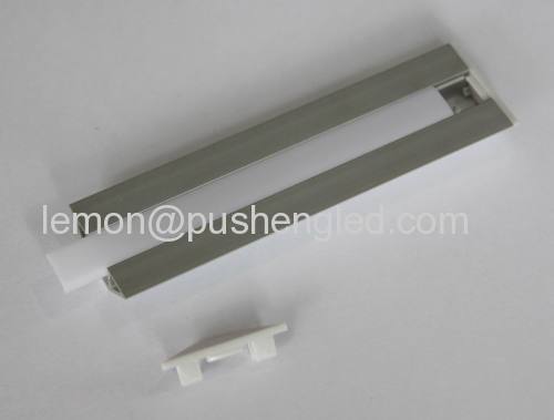 New aluminum LED profile for LED strip light with PC cover/diffuser