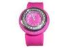 Precise quartz movement Rose Diamond Silicone Jelly Watch, Slap Watch