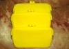 Hot selling yellow pochi IV silicone coin purse for eyeglasses, pens, make-up, cellphone