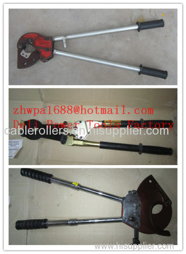 Cable cutter with ratchet system Cable scissors Cable cutter with ratchet system Cable scissors