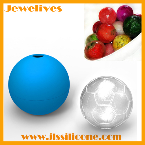 silicone ice ball mold football shape