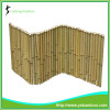 Expandable folding garden bamboo fence
