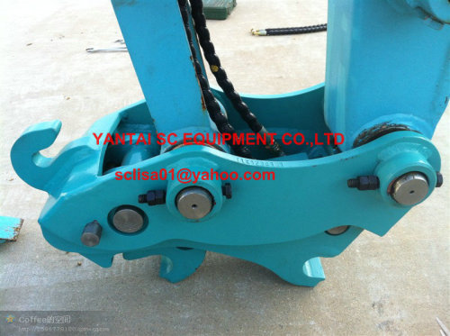 quick hitch quick coupler for excavator bucket