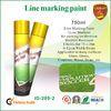 Quick Color Line Marking Spray Paint For Concrete / Asphalt / Glass / Wood
