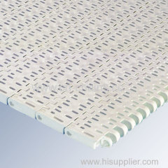 Perforated Flat Top E30 conveyor belt dimensions of opening 2*5/2*8