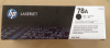 HP 78A Black Original LaserJet Toner Cartridge (CE278A)