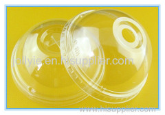 Ice cream plastic transparent cup lids
