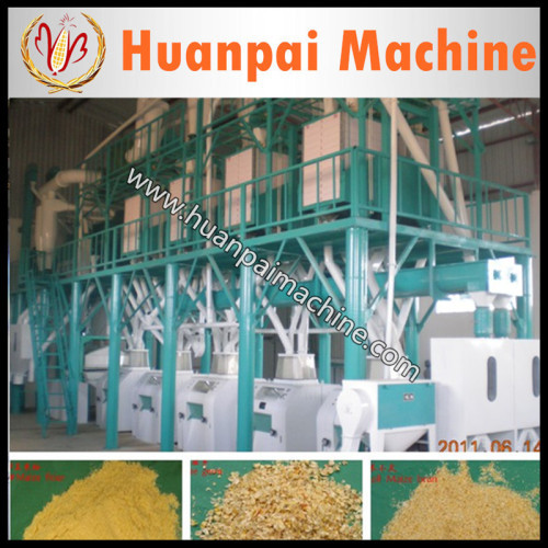 Complete corn flour production line for 50TPD