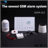 SMS data transmission Android/ IOS APP remote control intelligent wireless home burglar alarm security system manual