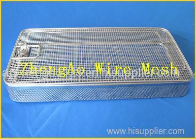 metal medical disinfection and sterilization baskets