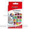 Cute Colorful Printing Neon Fake Nails Acrylic Full Cover Fake Toe Nail