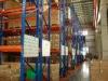 Narrow Aisle VNA Pallet Racking System , 1tons/layer Metal Storage Shelves