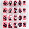 Custom Acrylic Short False Nails Pink Aitificial Finger Nail Art With MSDS