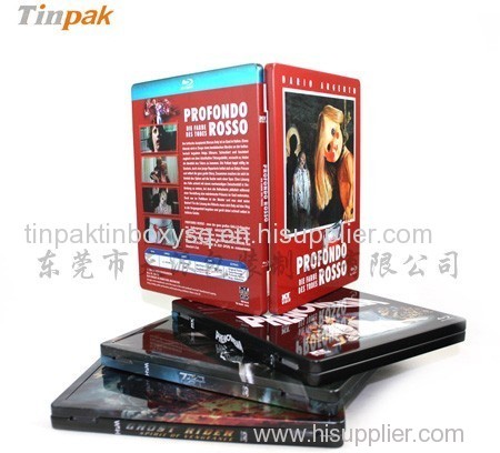 Square DVD Metal Packaging