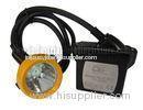 DC 4.2V ATEX KL5LM LED Mining Light 15000 Lux 6.5Ah , Black Miners Safety Lamp