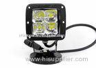 Square 12 Watt Automotive Led Work Lamps Spot / Flood Beam Truck Working Light