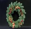 Wreath Christmas tree ornaments