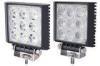 Square Auto Driving Light 27w Led Work Lights For Trucks Life Span 50000 Hours