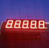 Super Red 5-digit 0.56&quot; 7 segment led display common anode for digital indicator