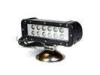 12V 24V Dual Row Led Light Bar 24w Toughened Glass Lens Work Lights For Trucks