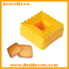 Square shape Plastic Mini tool cookie cutter