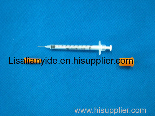 Disposable Insulin Syringe with Ultra-Fine Needle