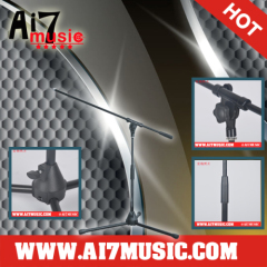 AI7MUSIC Easy Height Adjust Microphone Stands with boom