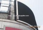 Aluminum Outdoor Curved LED Display Screen Advertising Use P8 for Commercial Buildings
