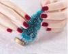 Simply Full Cover Artist Nail Red One Color Nail For Wedding / Party