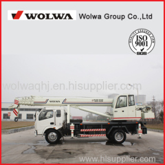 2014 Wolwa Brand New 12 Ton Hydraulic Mobile Truck Crane for Sale