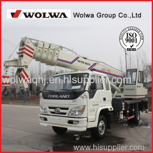 Factory supply truck crane for sale 8 ton mobile crane