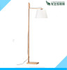 Lightingbird Fashion Simple Hotel Wood Decoration Floor Light