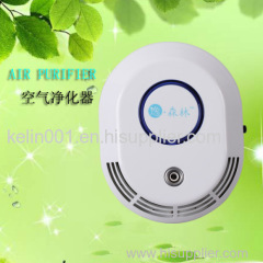 Portable anion air purifier& 50 mg/h ozone generator air cleaner