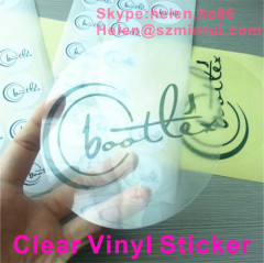 Outdoor Clear Vinyl Stickers