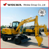 low price excavator wheel hydraulic type 5800kg