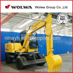 6 ton wheel excavator for export