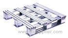 Silvery White Recyclable Stainless Steel Pallets With High Polish Finish