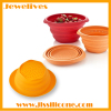 silicone foldable bowl for vegetable or fruit