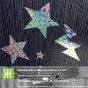 New Mosaic Holographic Vinyl self adhesive Destructible Material Laser Vinyl paper Hologram Label sticker