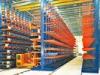 Adjustable Cantilever Lumber Racks , Metal Racking System For Long / Bulky Materials