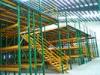 Heavy Duty Racking Beneath Shelf Supported Mezzanine Multi Tier Shelving