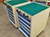 Assembled Steel Rolling Tool Storage Chest With Drawers , 50kg - 200kg