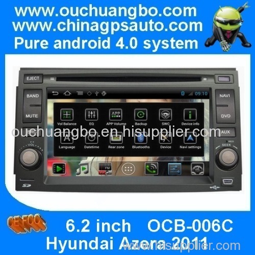 Ouchuangbo S150 Android 4.0 System Car GPS Head Unit for Hyundai Azera 2011 Wifi/3G Host TV Radio Stereo Player